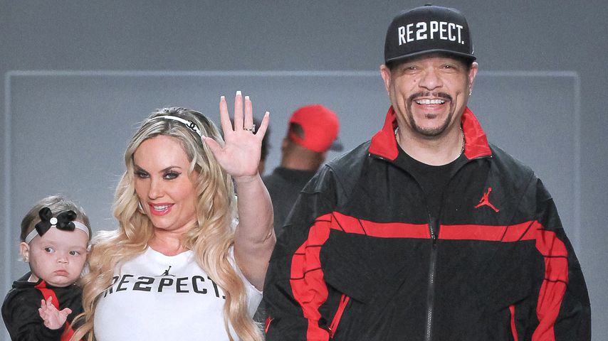 Chanel mit ihren Eltern Coco Austin und Ice-T auf dem Runway der "Rookie USA"-Show