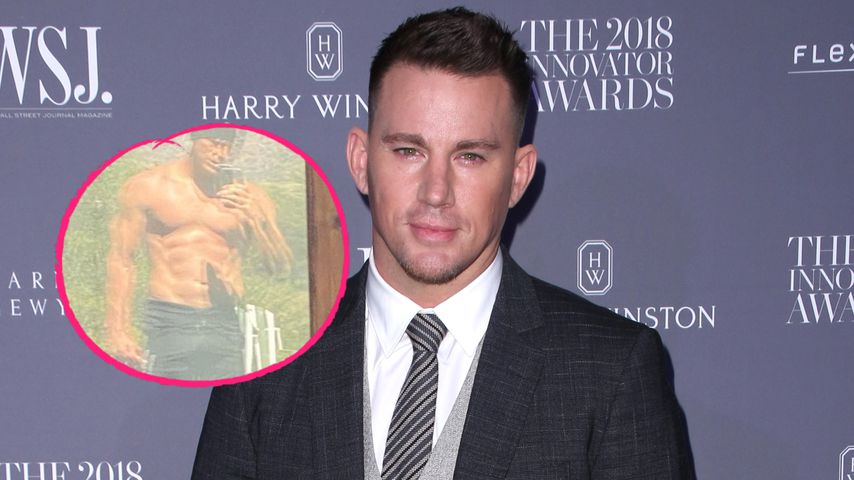 Ziemlich sexy: Channing Tatum präsentiert seinen Muskel-Body