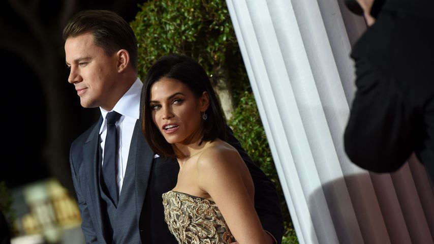 Channing Tatum und Jenna Dewan Tatum bei einer Premiere