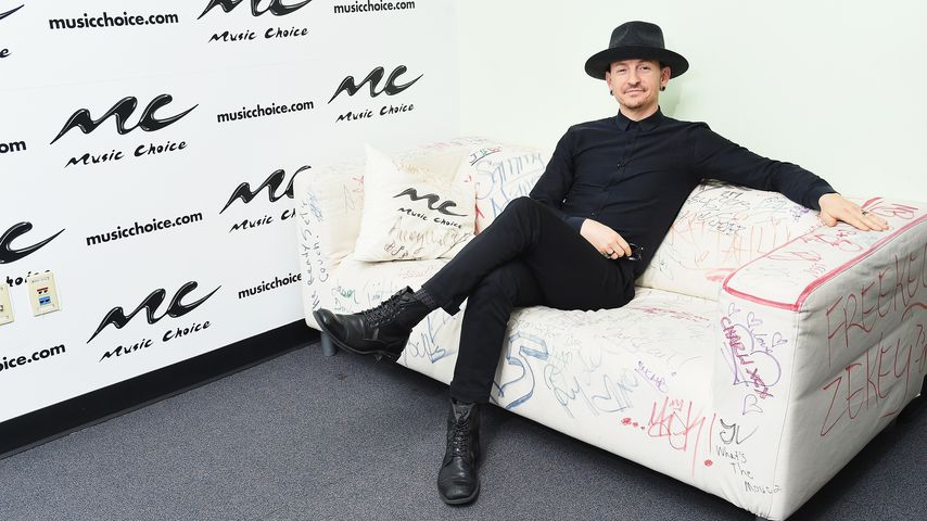 Chester Bennington in New York