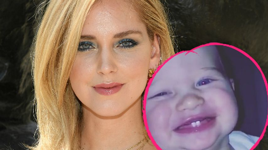 Wie drollig! Chiara Ferragnis Sohn Leone hat erste Zähnchen