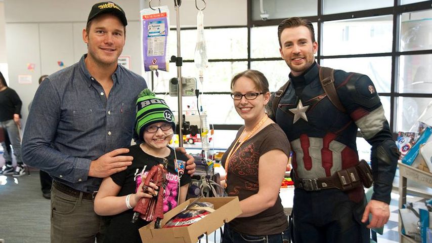 Chris Pratt und Chris Evans