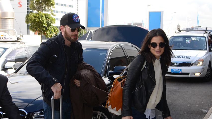 Chris Evans und Jenny Slate