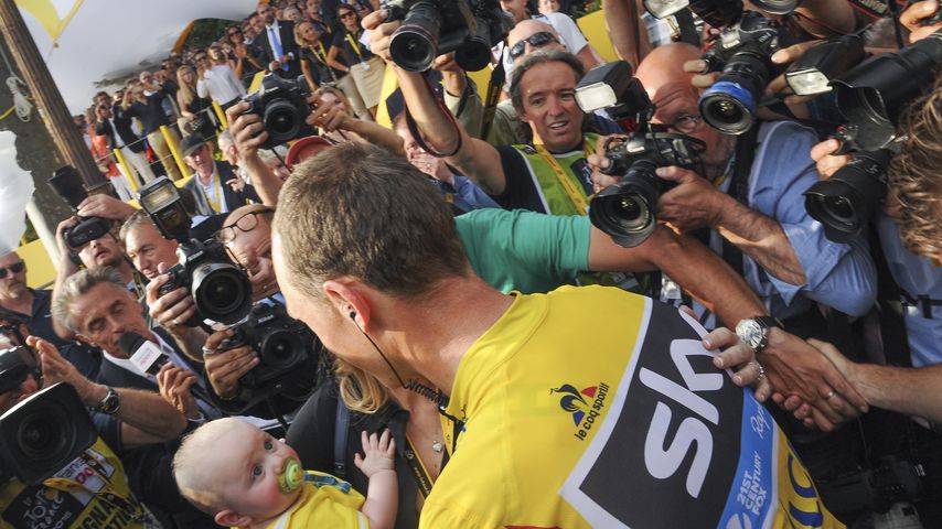 Chris Froome bei der Tour de France 2016 in Paris