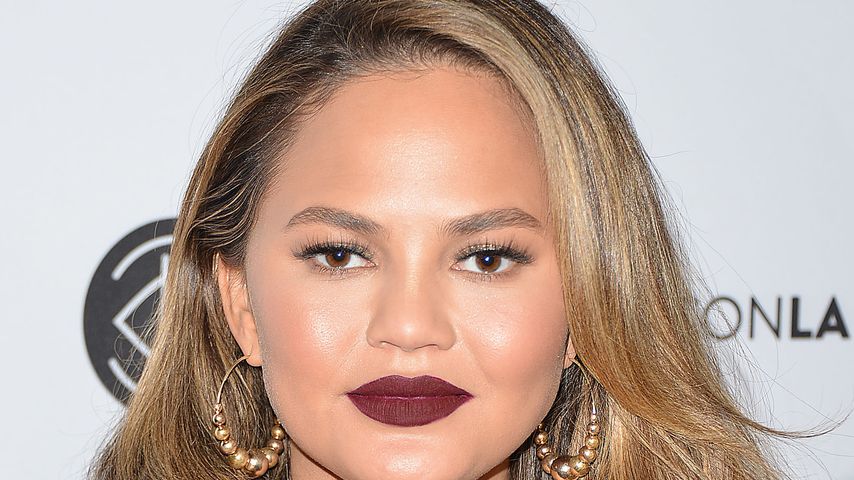 Model Chrissy Teigen auf der Beautycon in Los Angeles