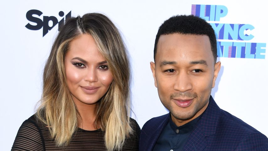 Chrissy Teigen und Ehemann John Legend