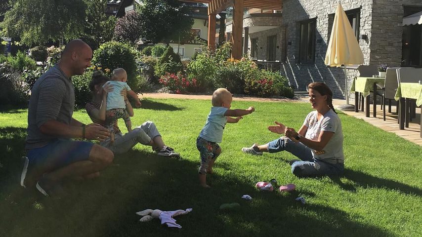 Christian Tews mit seiner Familie