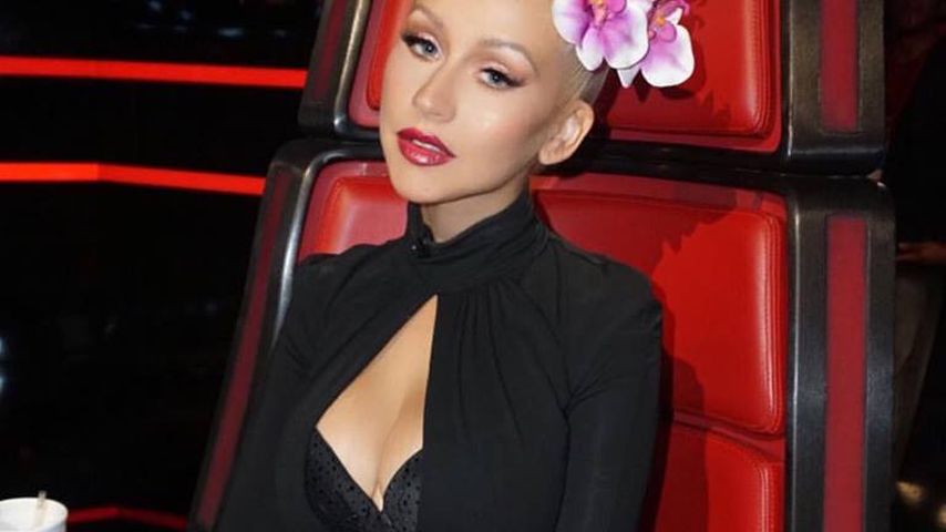 Christina Aguilera als Jury-Mitglied bei "The Voice"