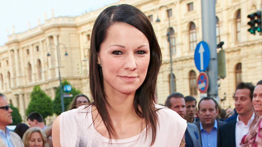 Christina Stürmer auf dem roten Teppich
