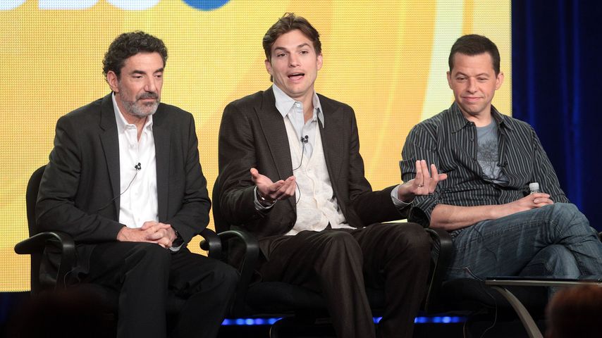 Ashton Kutcher, Chuck Lorre und Jon Cryer