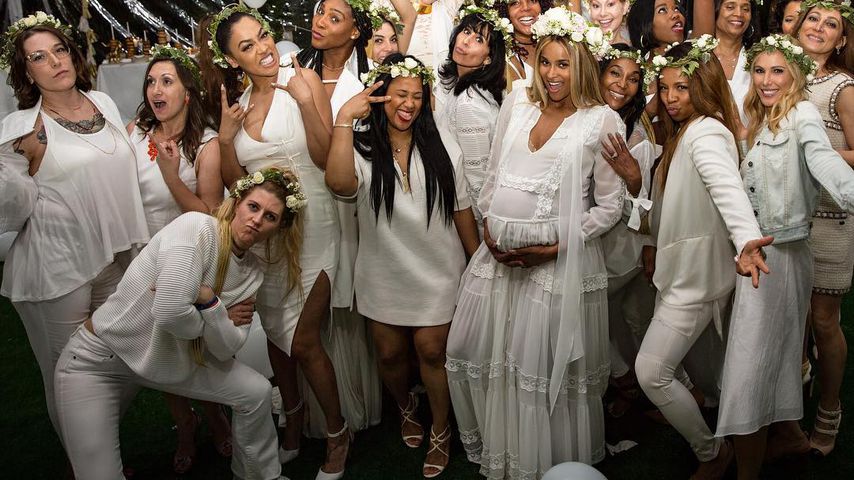 Ciara bei ihrer Babyparty