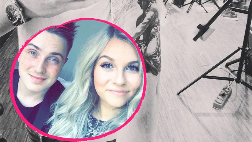 2. Liebes-Tattoo für Dagi: Eugen lässt sich Oberarm zuhacken