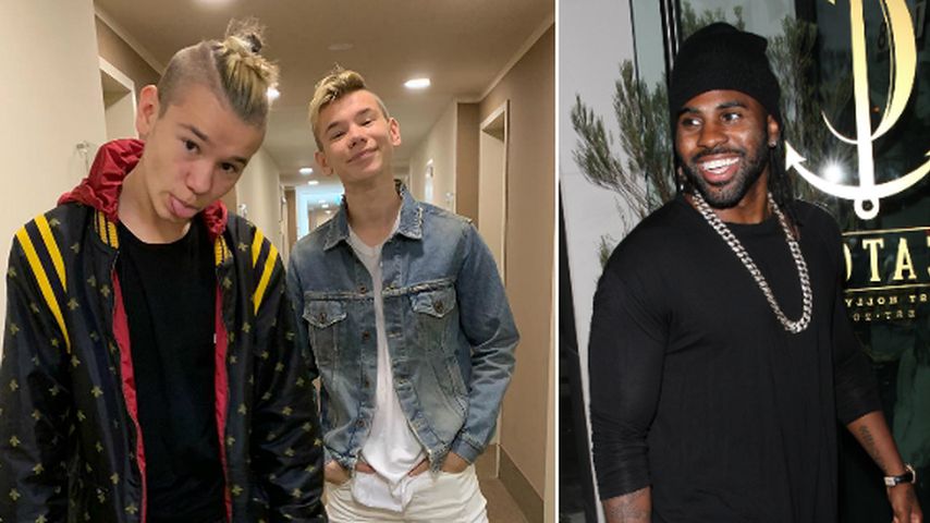 Auf Tour mit Jason Derulo: Marcus & Martinus glauben's kaum!