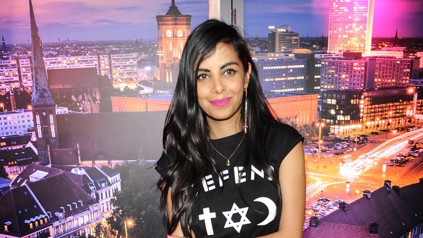 Collien Fernandes bei einem "Madame Tussauds"-Event