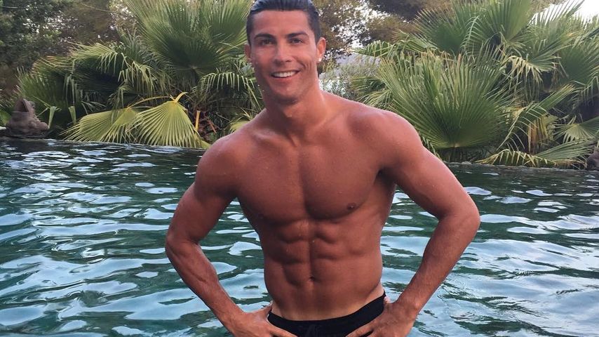 Cristiano Ronaldo im Urlaub