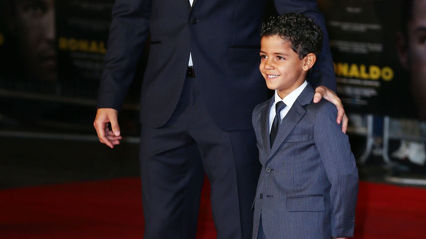 Cristiano Ronaldo und Cristiano Ronaldo Jr.