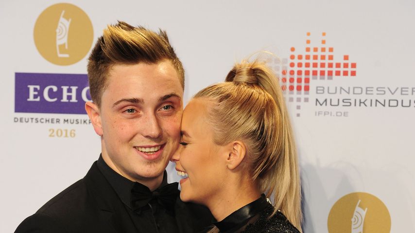 Dagi Bee und ihr Freund Eugen beim Echo 2016 in Berlin