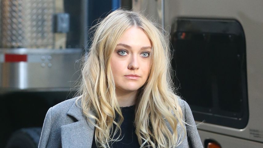 Dakota Fanning im Oktober 2016 bei am Set von "Ocean's Eight" in New York
