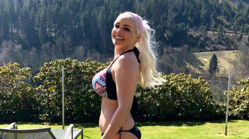 Daniela Katzenberger im Schwarzwald