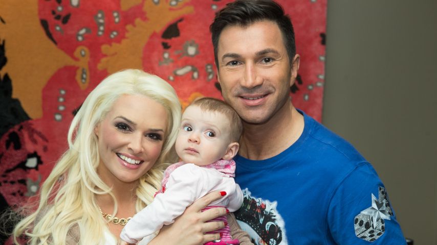Daniela Katzenberger und Lucas Cordalis mit Tochter Sophia