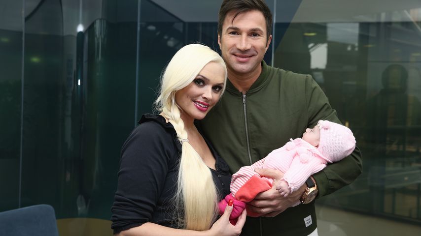 Daniela Katzenberger und Lucas Cordalis mit Töchterchen Sophia
