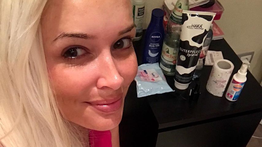 Daniela Katzenberger vor dem Schlafengehen