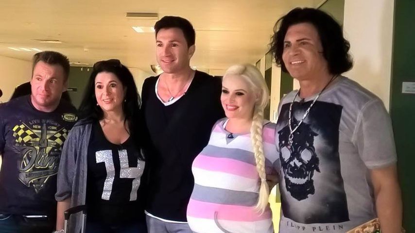 Lucas Cordalis, Daniela Katzenberger, Iris Klein und Peter Klein
