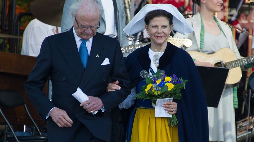Königin Silvia von Schweden und Carl Gustaf