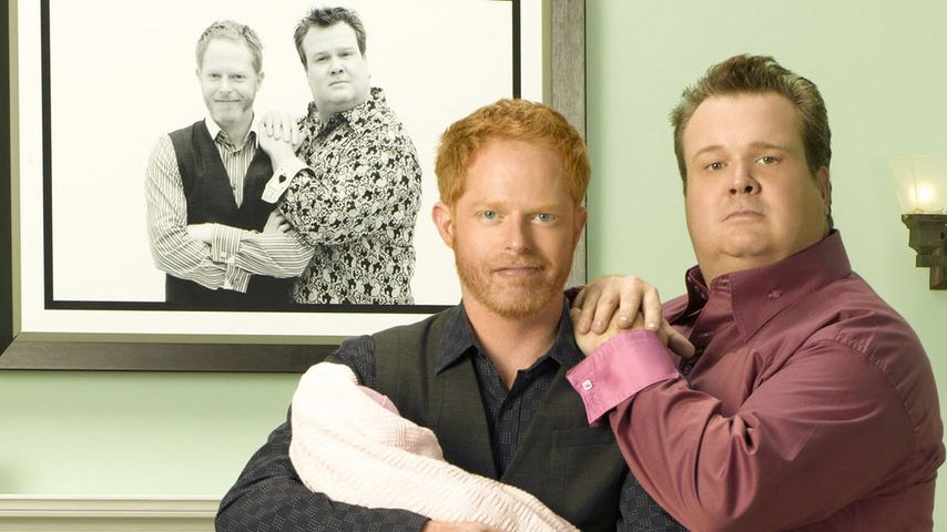 Mitchell und Cam mit Baby Lily bei "Modern Family"