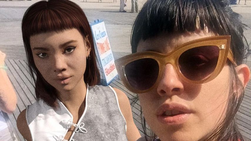 Das "Sims"-Mädchen Miquela mit ihrer möglichen Schöpferin