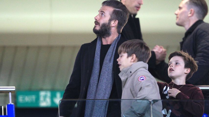 David Beckham und Cruz Beckham