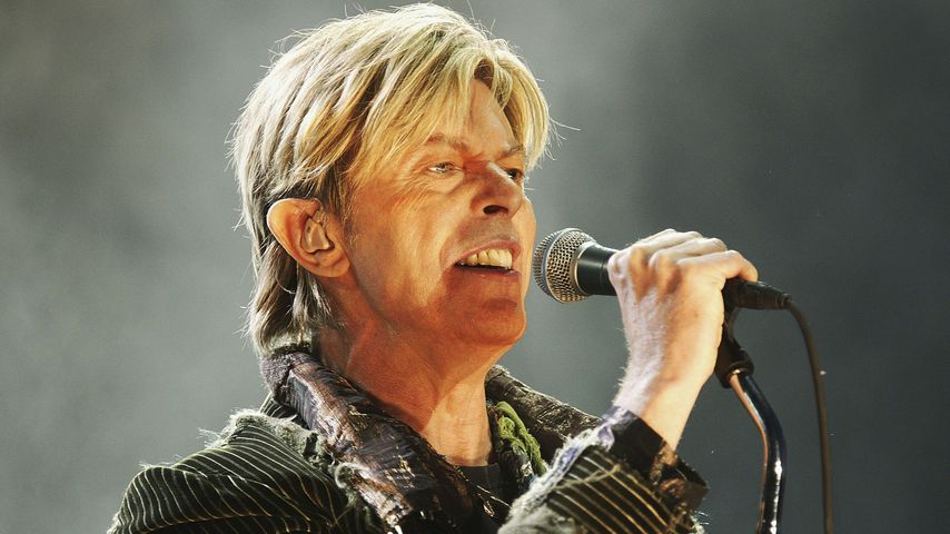 David Bowie beim Konzert auf dem "The Nokia Isle of Wight"-Festival 2004