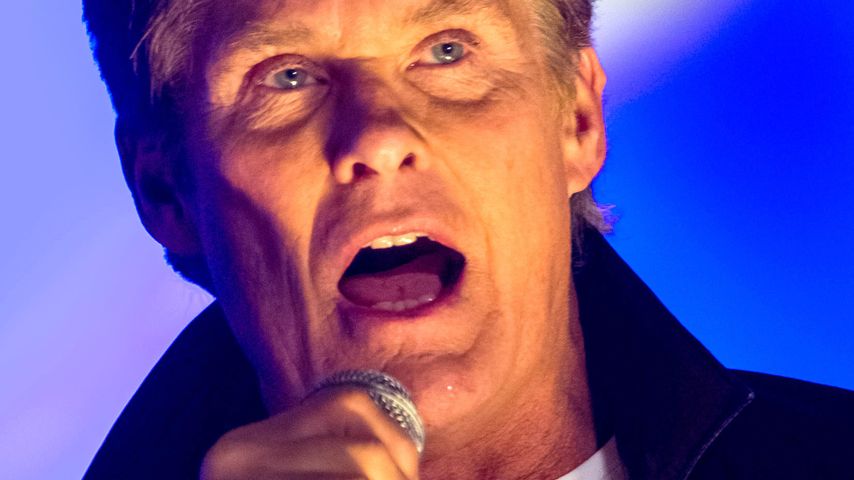 David Hasselhoff bei einem Auftritt