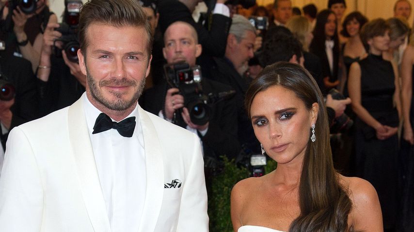 David Beckham und Victoria Beckham