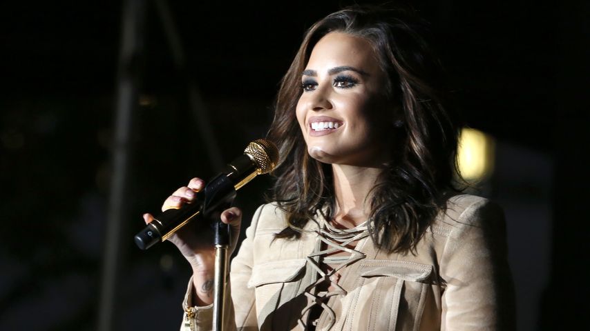 Demi Lovato auf der Bühne in Los Angeles