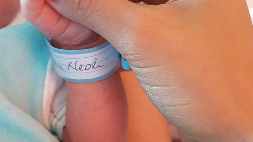 Minh-Khai Phan-Thi mit ihrem Baby Neoh Elia Phan