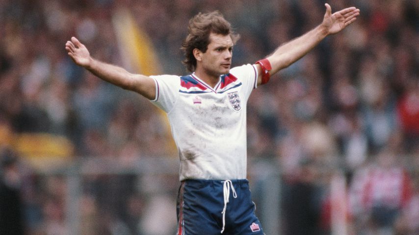 Der englische Kicker Ray Wilkins, 1981