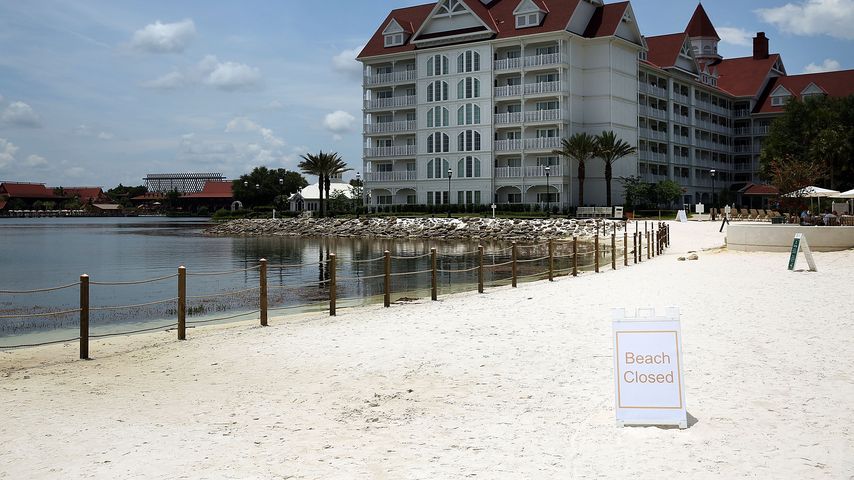 Der Strand im Disney Resort, an dem Lane Graves getötet wurde