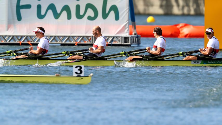 Die deutschen Ruderer bei Olympia