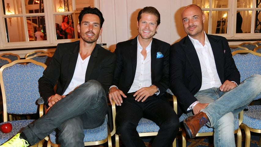 Paul Janke, Christian Tews und Jan Kralitschka