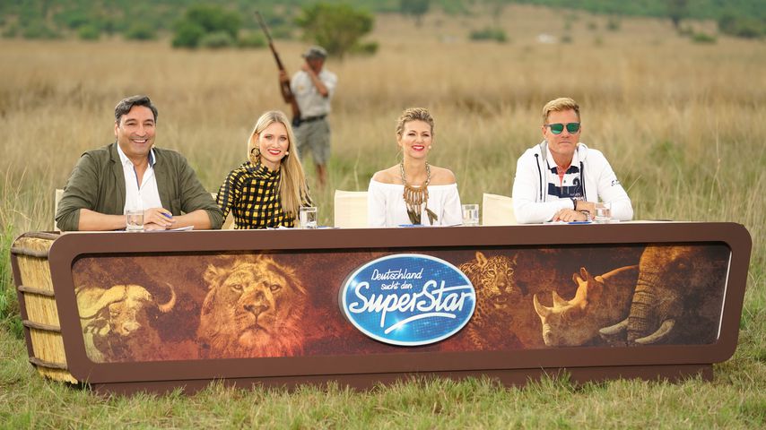 Die DSDS-Jury beim Recall in Südafrika