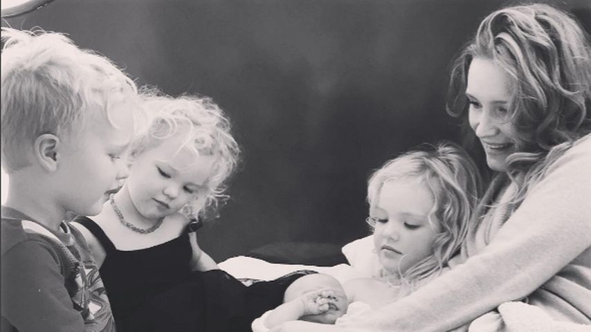 Die Familie von James van der Beek