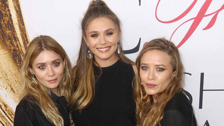 Die Olsen Twins und ihre Schwester Elizabeth Olsen (Mitte) bei den CFDA Fashion Awards 2016