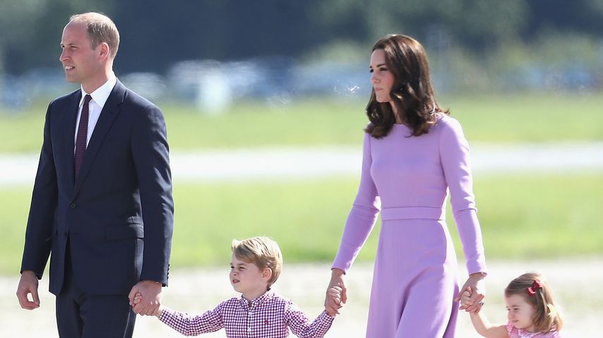 Die royale Familie in Hamburg