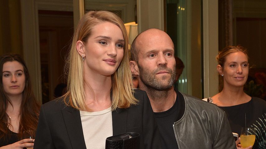 Die Schauspieler Rosie Huntington-Whiteley und Jason Statham 2016 in LA
