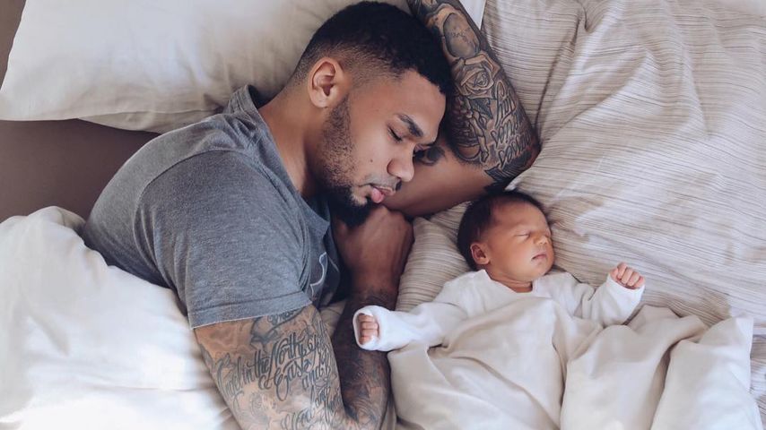 Influencer Dominic Harrison mit Tochter Mia Rose