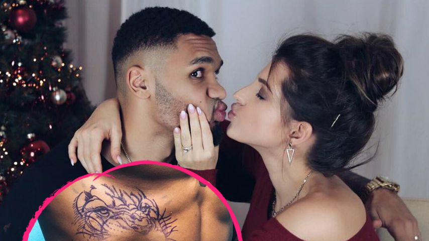 Liebesbeweis: Dominic lässt sich Sarahs Gesicht tätowieren!