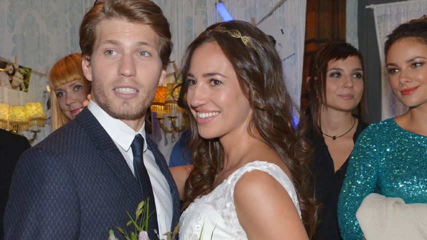 Dominiks (Raúl Richter) und Elenas (Elena Garcia Gerlach) GZSZ-Hochzeit