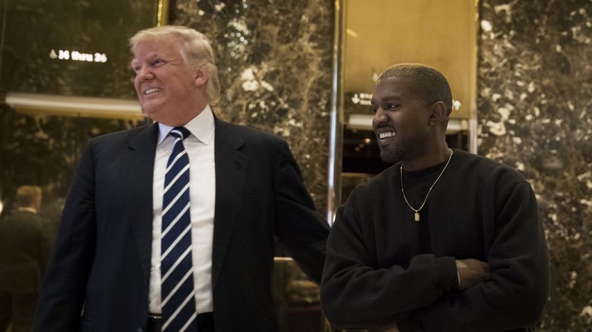 Treffen der Giganten: Darum ging es bei Kanye West & Trump!