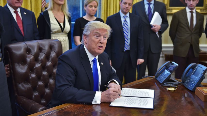 Donald Trump im Weißen Haus